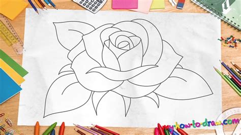 How Do I Draw Roses Step By Step – Warehouse of Ideas