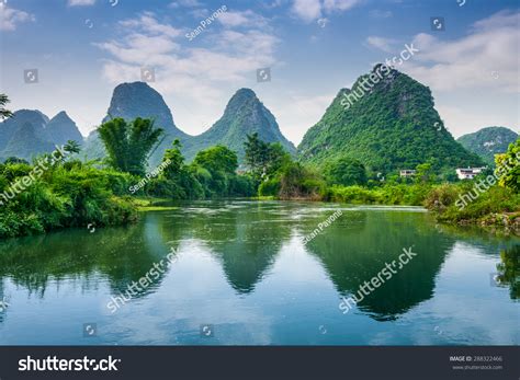 Karst Mountains Landscape Guilin China Stock Photo 288322466 | Shutterstock