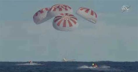 SpaceX's Crew Dragon capsule returns to earth. Next up: flying humans ...