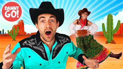 The Cowboy Dance! 🤠 /// Danny Go! Kids Brain Break Movement Songs - YouTube