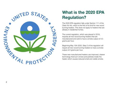 New 2020 EPA Regulations - Energy Savers Energy Savers