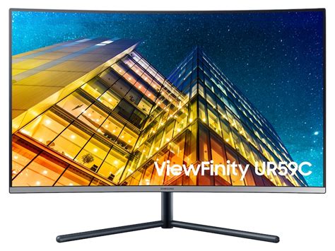 32" UR59C Curved 4K UHD Monitor Monitors - LU32R590CWNXZA | Samsung US