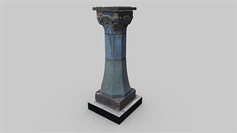 Sicilian Avenue Lamp Base - Download Free 3D model by artfletch [2b275e5] - Sketchfab