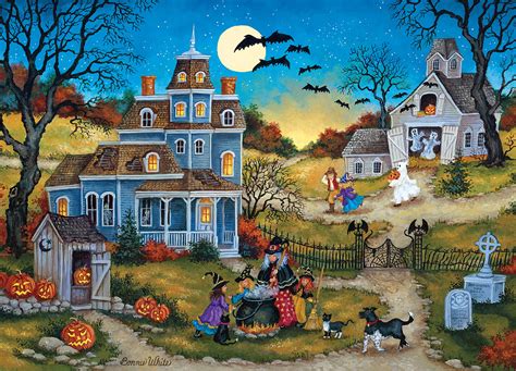 Halloween - Three Little Witches, 1000 Pieces, MasterPieces | Puzzle ...