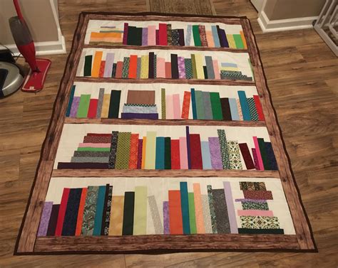 Bookcase Wall Quilt – Quest Quilts