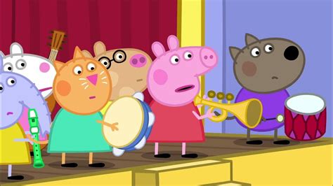 Peppa Pig makes Musical Instruments 🐷🎺 @PeppaPigOfficial - YouTube