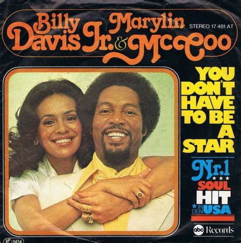 Billy Davis Jr. & Marilyn McCoo - You Don't Have To Be A Star [1976] | Music history, Greatest songs