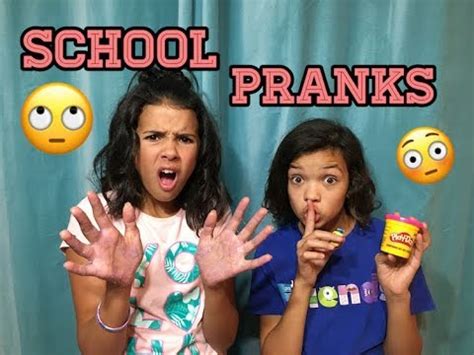 5 BACK TO SCHOOL PRANKS!! - YouTube