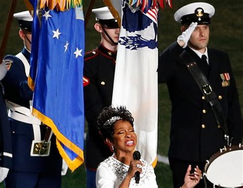 Gladys Knight from Best Super Bowl National Anthem Singers | E! News