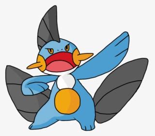 Transparent Marshtomp Png - Pokemon Shiny Mega Swampert, Png Download - kindpng