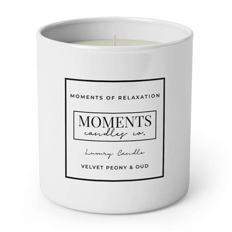 Moments of Relaxation Scented Candle | Moments Candles Co.