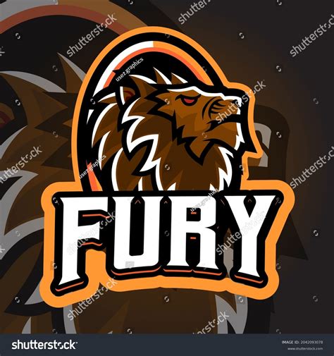 Fury Esport Logo Suitable Team Logo Stock Vector (Royalty Free ...