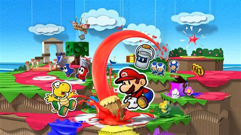 Paper Mario Color Splash UHD 4K Wallpaper | Pixelz