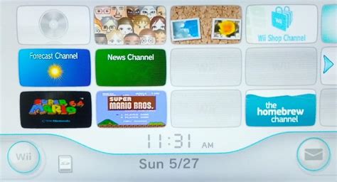 Wii menu | Zoom background