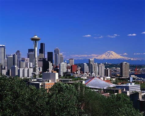 Seattle Skyline Wallpapers - Wallpaper Cave