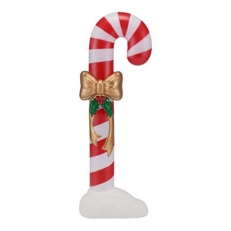 Holiday Time Light-Up Candy Cane Outdoor Christmas Decor, 42" - Walmart ...