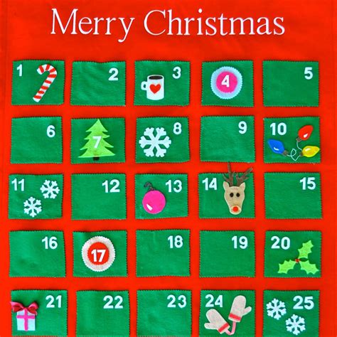 How to Make a Festive Felt Advent Calendar