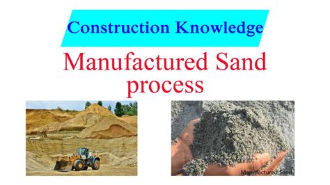 m sand manufacturing process - YouTube