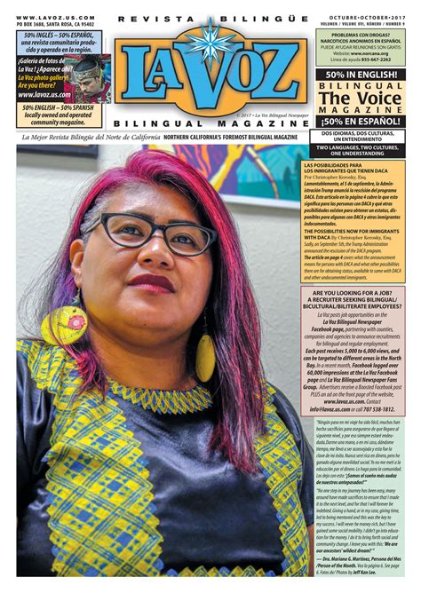 La Voz Bilingual Newspaper - October_2017 - Page 6-7