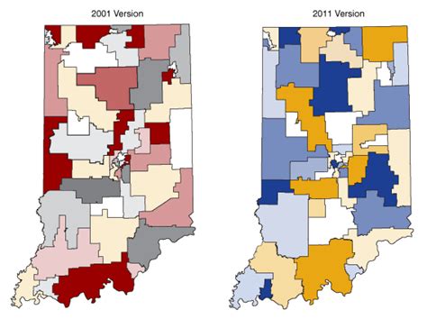 The Compactness of Indiana's New Legislative Districts (July-August 2011)