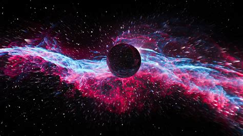 Black Hole In Space Wallpaper