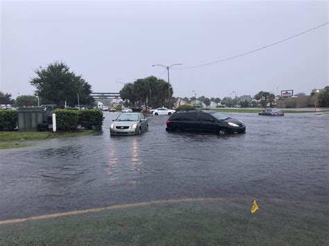 Flooding on Orlando Central Pkwy and OBT : r/orlando