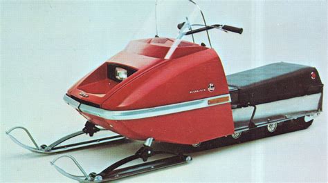 CLASSIC SNOWMOBILES OF THE PAST: 1972 RUPP ROGUE SNOWMOBILE