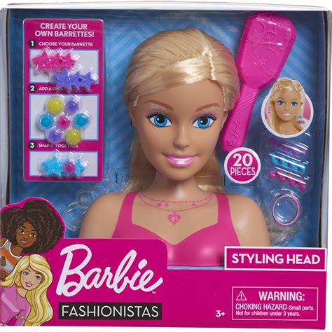 Barbie Glam Party Styling Head | BIG W