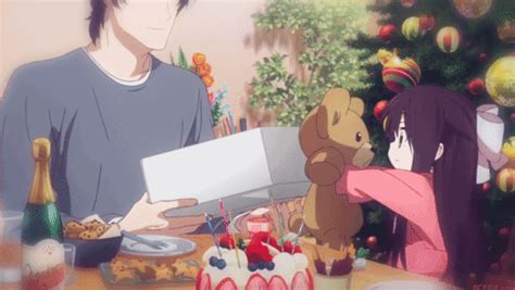 Anime Christmas GIFs | USAGIF.com