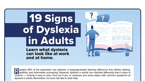 Dyslexia in Adults: 19 Signs of Reading Learning Differences