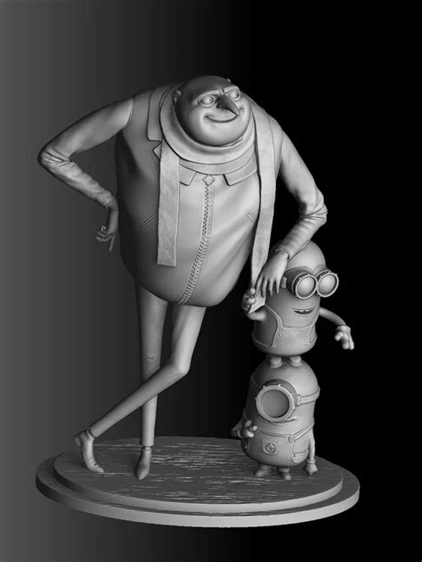 Download Free High-Quality Despicable Me - Minions 3D Model For ...