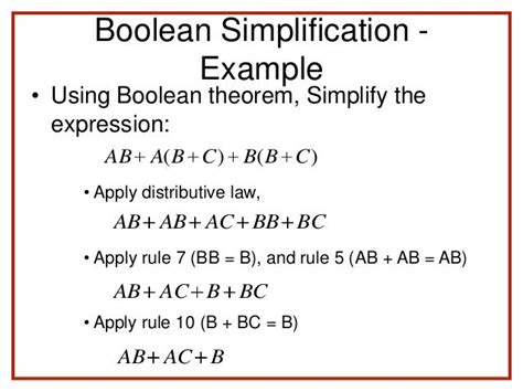 Chapter 2 Boolean Algebra (part 2)