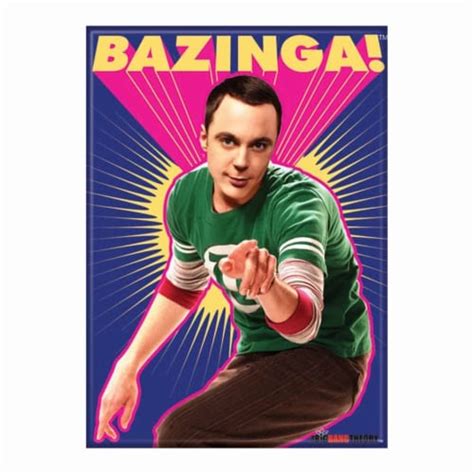 Ata-Boy The Big Bang Theory Bazinga Sheldon Magnet, 1 Unit - Kroger