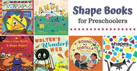 Picture Books About Shapes for Preschoolers