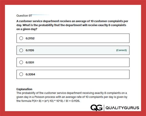 Lean Six Sigma Green Belt Practice Exam | Quality Gurus