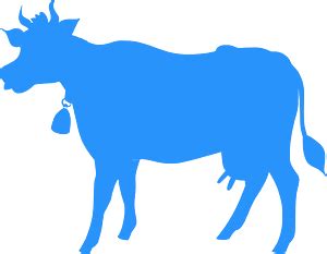 Cow silhouette - Free Vector Silhouettes | Creazilla