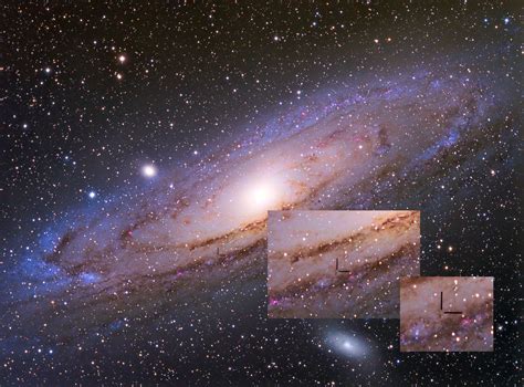 Hubble Milky Way Andromeda Galaxy | that the Andromeda galaxy was ...