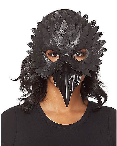 Black Crow Mask - Spirithalloween.com