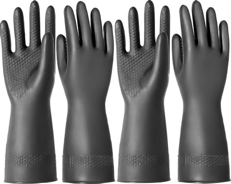 Generic ROYAKI Chemical Resistant Gloves,Waterproof Cleaning Protective Safety Work Heavy Duty ...