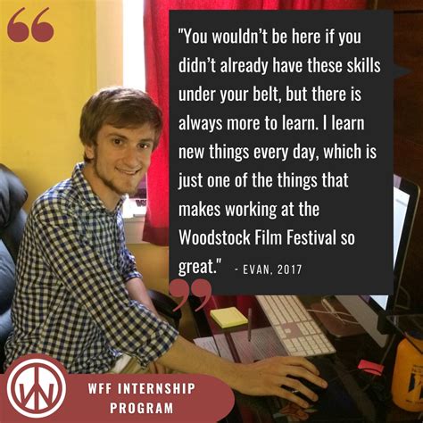 Internship Program — Woodstock Film Festival