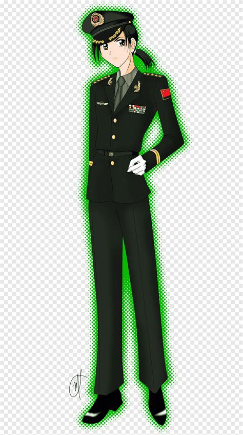 Free download | China Manga People's Liberation Army Military uniform Anime, chinese military ...