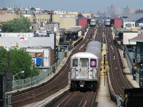 61st Street -Woodside (Elevated) Subway Station (7, ) - New York City, New York