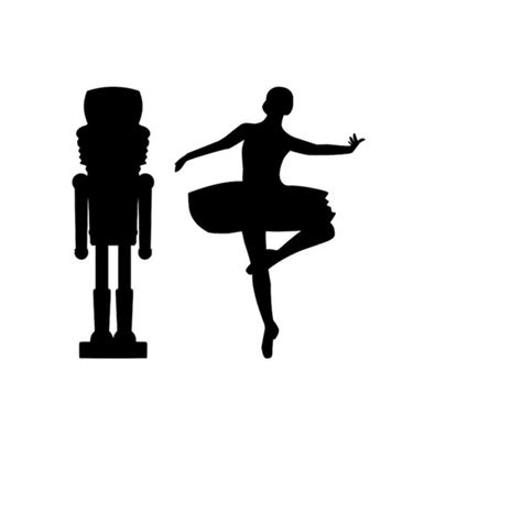 Nutcracker Ballet Silhouette Svg Nutcracker Clipart Silhouet - Inspire ...