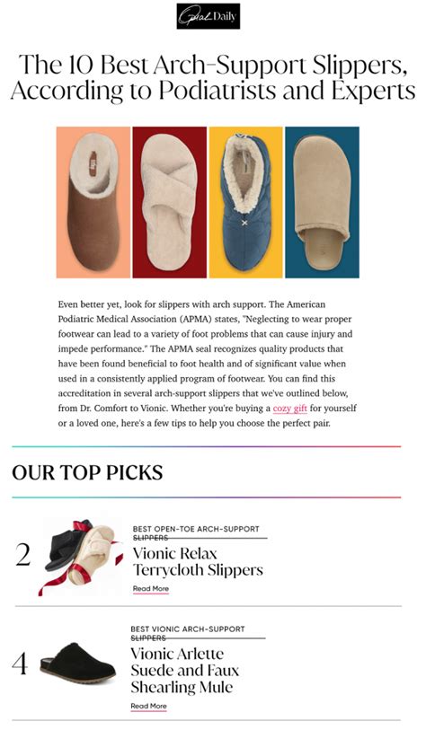 The 10 Best Arch-Support Slippers, According to Podiatrists and Experts ...