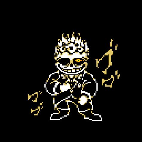 (OLD Sprite)Golden Sans by DustBlue3795YT on DeviantArt