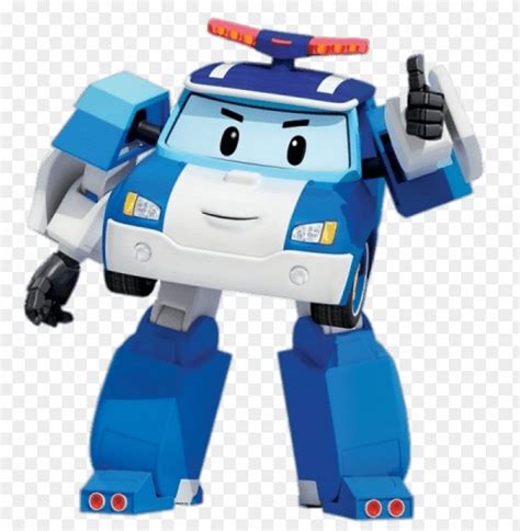 Robocar Poli Thumb Up Clipart Png Photo