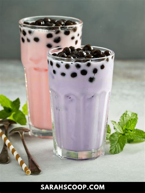 What is the Purple Bubble Tea? All About Taro Boba Tea - Sarah Scoop