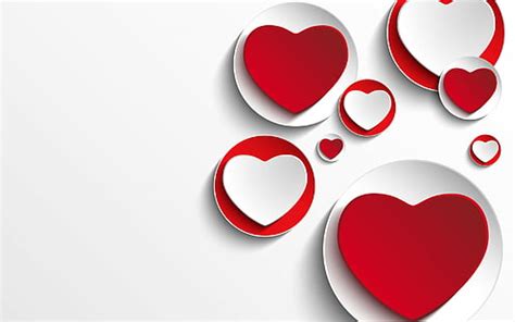 HD wallpaper: rendering, holiday, art, hearts, Valentine, Valentine's Day | Wallpaper Flare