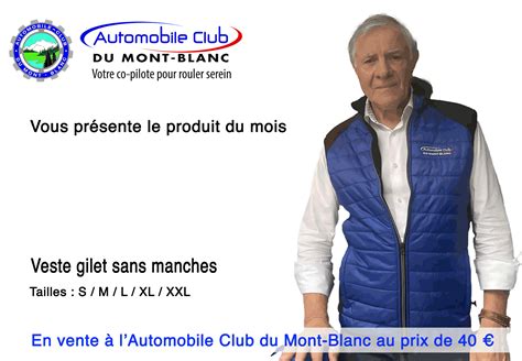 Produit du mois | Automobile Club du Mont-Blanc