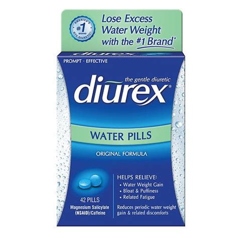 Diurex Diuretic Water Pills, 42 Count - Walmart.com - Walmart.com